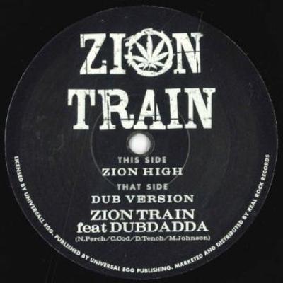7inch Record ZION TRAIN, DUBDADDA - Zion High / Dub Version ZT01 Zion Train 2022 Jamaica Reggae, Ska & Dub