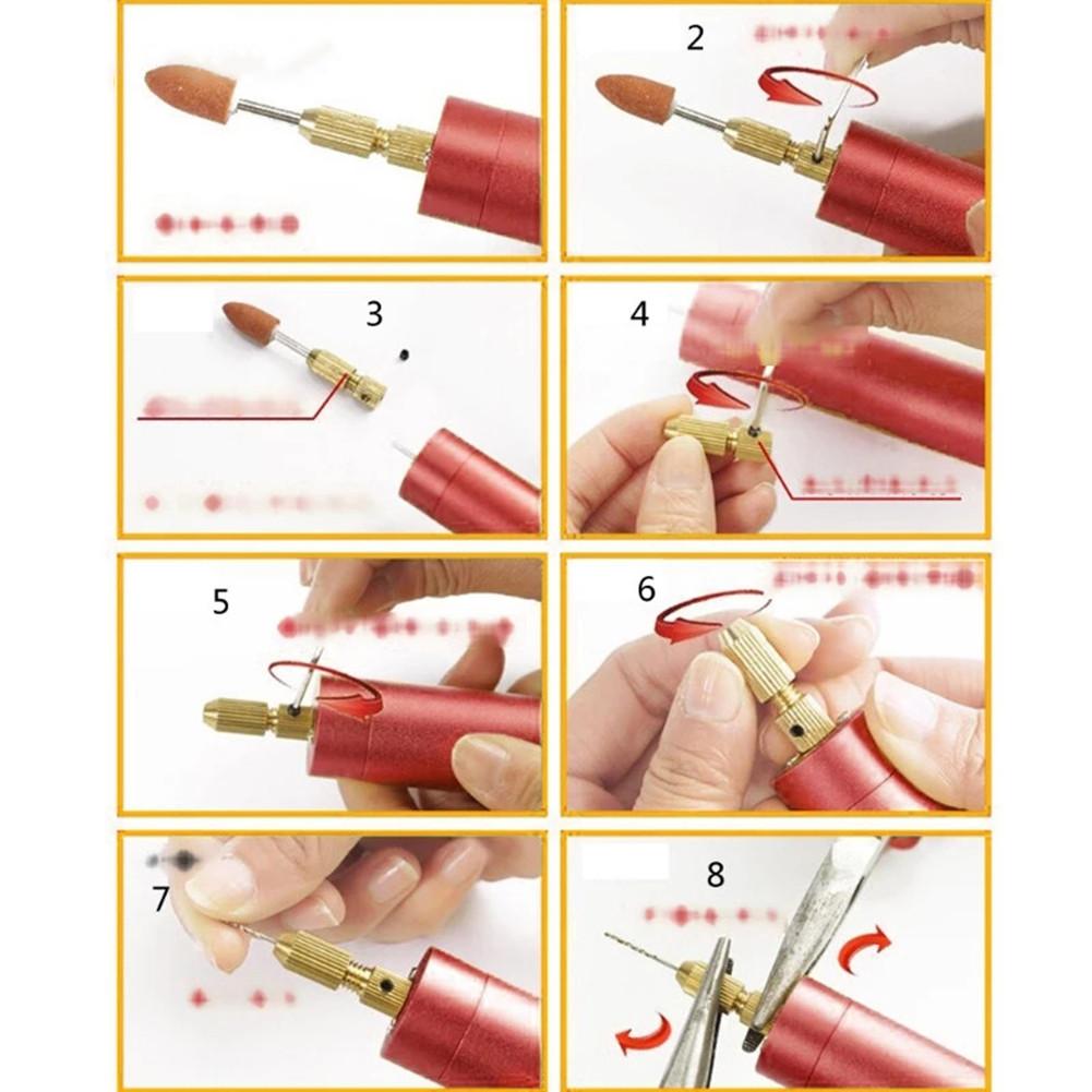 New Power Tool Electric Grinder Portable and Efficient DIY Mini Electric Drill Polishing and Grinding Hand Tool