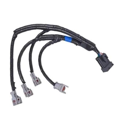 Accuracy Engineered Injector Wiring Assembly with Enhances Signal Stability Fuel Injection Harness Connect for Vehicle
