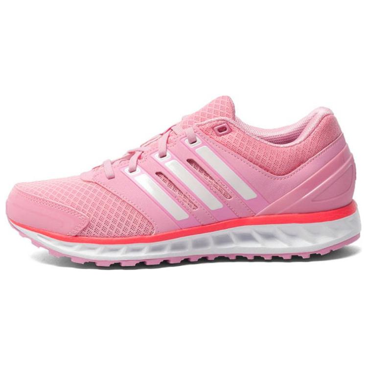 Adidas Falcon Elite 3 Comfortable Versatile Non-Slip Low-Top Running Shoes Women Sneakers Pink AQ2306