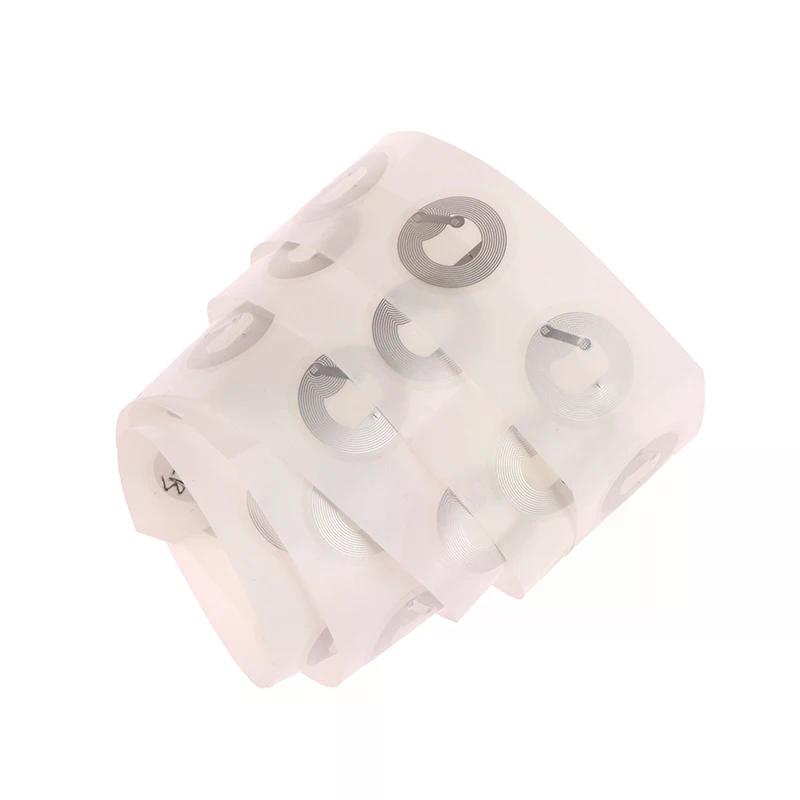 10pcs Clear NFC Tags NTAG 213 Stickers Protocol ISO14443A13.56MHz NTAG 213 Universal Label RFID Tags and All NFC Phones