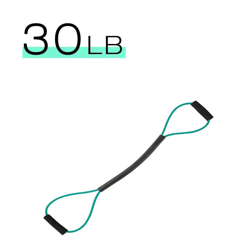 8-Shaped Tension Rope Rubber Resistance Band Exercise Elastic Band With Handles Boxing Tension Belt For Leg Thigh Home