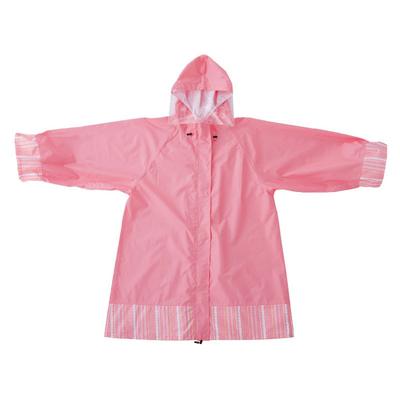 Kamio Japan Fahrrad-Regenbekleidung mit Aufbewahrung 83723 Regenmantel, Groß, Rosa, Etui,