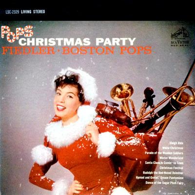 LP Record ARTHUR FIEDLER, BOSTON POPS ORCHEST - Pops Christmas Party LSC2329 RCA RED SEAL 1959 US Pop Used