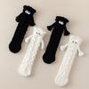 Hand In Hand Socks Couple Floor Socks Coral Fleece Winter Thickened Cute Black And White Medium Tube Socks Magnetic Funny Sleep Socks