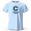 Cotton Fun Printed Japanese Anime Men's T-shirt Summer Street Top Fashion Brand T-shirt Clothing, Versatile Trendy Styles
