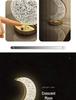 Stars Moon Crystal Night Light: Creative Bedside & Desk Decoration Lamp