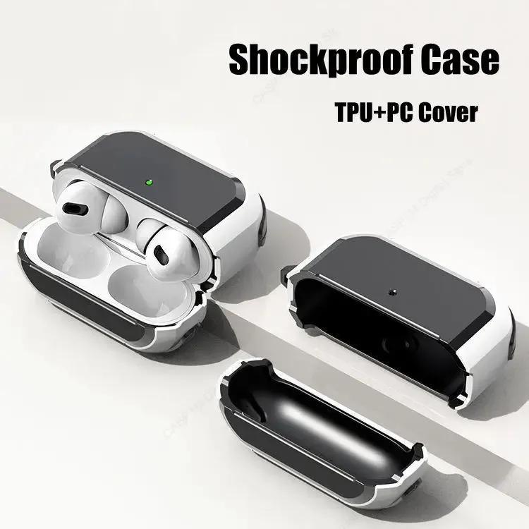 Case for AirPods Pro 3 Pro 2 USB C Protective Earphone Case for AirPods 4 4th 3 Gen Funda For AirPods 1 2nd Cover