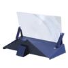 10inch 3D Magnifier Foldable MultiAngle Amplifier Mobile Phone Stand Screen Projector(Bleu )