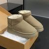 Sneeuwlaarzen nieuw antislip winter warm opgestapeld verdikt klassiek kort sneeuwkatoenlaarzen katoenen schoenen