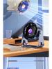 2025 Rechargeable Desktop Fan for Home, Office, Dormitory, Bedroom - Wall-Mountable & Hole-Free Design