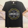 new cotton tshirt Cotton summer Man t shirt Property Of America The Great Short Sleeve Soft Round Neck Tshirt male teeshirt