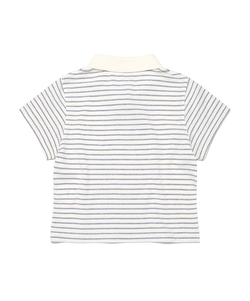 LEE Women'S Pique Collar T-Shirt Ivory