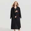 Tatu Women's Elegant Long Wool Blend Coat