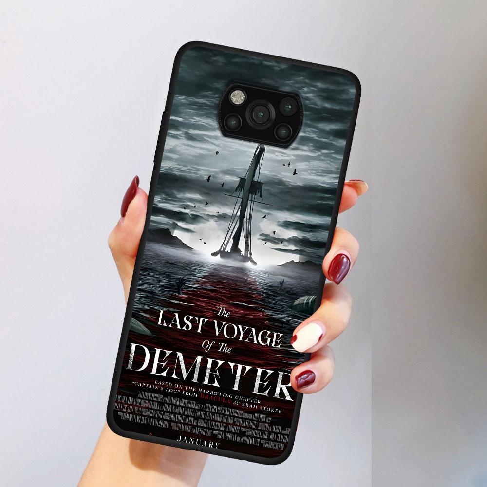 Poslední plavba Demeter Pouzdro pro Xiaomi Poco M5s X3 NFC X5 F3 M4 M3 Pro Černý silikonový měkký kryt na telefon Coque