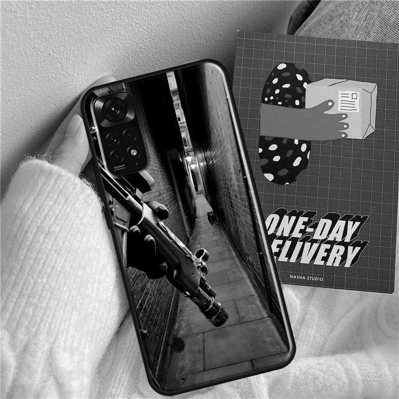 The Military Weapon Case For Xiaomi Redmi Note 8 9 10 11 Pro 8T 9S 10S 11S Redmi K50 K40 Gaming 9A 9C 9T 10C