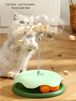 Taumelspielzeug für Katzen Kätzchen Interaktiver Futterball Katzenspielzeug Katzenzubehör Interaktive Futterspender