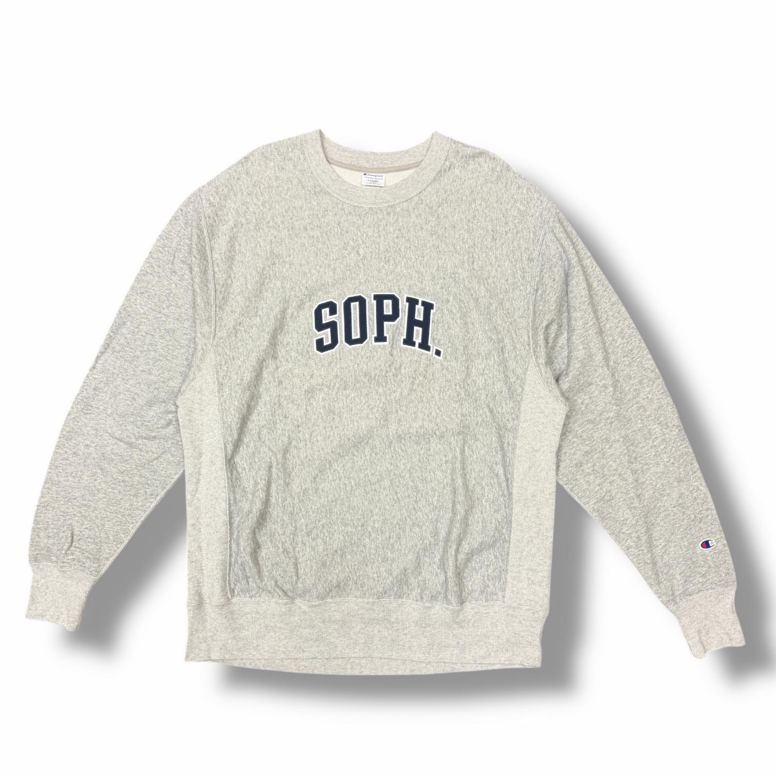 SOPHNET. Champion REVERSE WEAVE CREWNECK Reverse Weave Sweatshirt Sofnet Champion C8-Z009 Gray XL (12873M)
