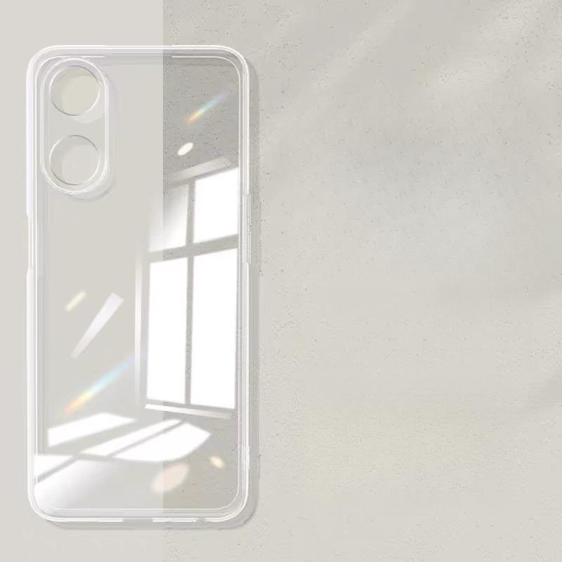 For OPPO A60 4G Case For Appo Orrs A 60 4G Simple Slim Soft TPU Clear Transparent Phone Cases Back Cover Fundas Carcase Coques For OPPO A60 4G