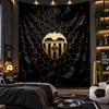 Wall Hanging Tapestry Valencia FC Print Cloth for Living Room Bedroom Home Decor
