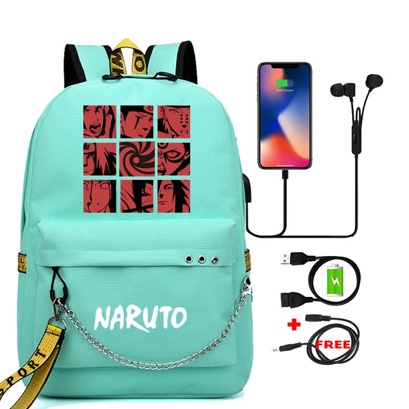 Anime Bookbag Teenage Backpack Unisex School Bag for Boy Girl Cartoon Printing Laptop Bagpack Back To School