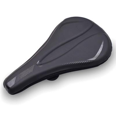 Bicyklové sedlo PU Pohodlný spodný poťah sedadla s pamäťovou penou Drží na mieste a absorbuje nárazy pre cestné, horské a cross bicykle Poťah, Látka, Vankúš,