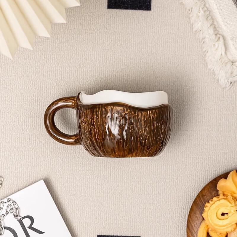Cute Coconut Ceramic Coffee Mug