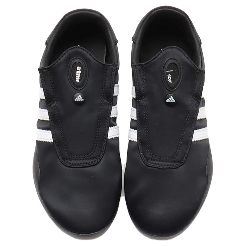 Adidas atmos pink x  Taekwondo Mei Black Ribbon Women Sneakers Core-Black Footwear-White JR8001