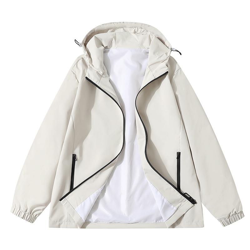 Весенне-осенняя куртка большого размера мужская ветрозащитная и водонепроницаемая уличная — фото 3