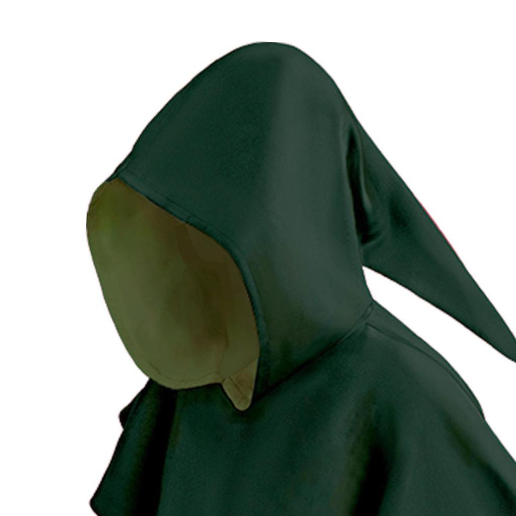 Gothic Hooded Cloak for Halloween Costume Party