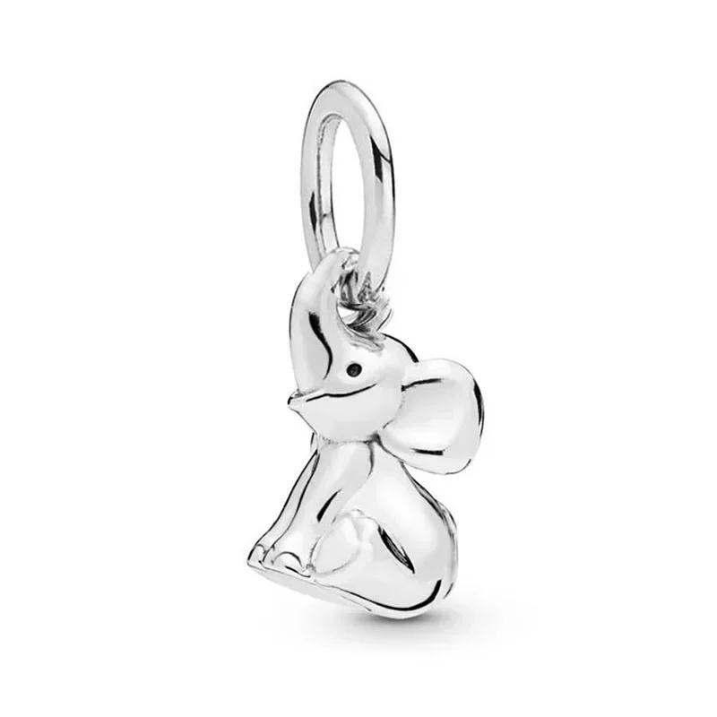 New Arrival Clover Butterfly Elephant Heart Pendant Bead Fit European Charm Bracelets Jewelry Making Accessories