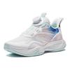 Anta Kids Comfortable Breathable Durable Low-Top Running Shoes Kids Sneakers White Blue 322435501-2