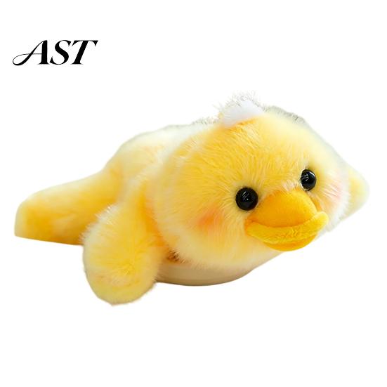 Cute Refrigerator Magnet Plush Animal Magnets, Soft Stuffed Fridge Magnet, Adorable Duck Funny Lying Cat Dolphin Raccoon Decor, Magnetic Toy for Metal