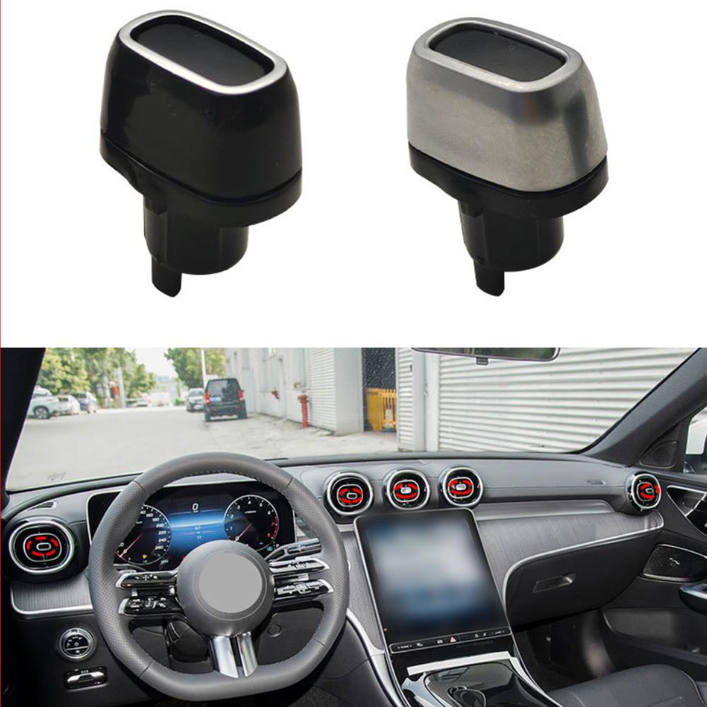 Car Front Rear Air Conditioning Outlet Knob For Mercedes For C-Class W206 22-25 2548302803 2068304001 Automotive Accessories