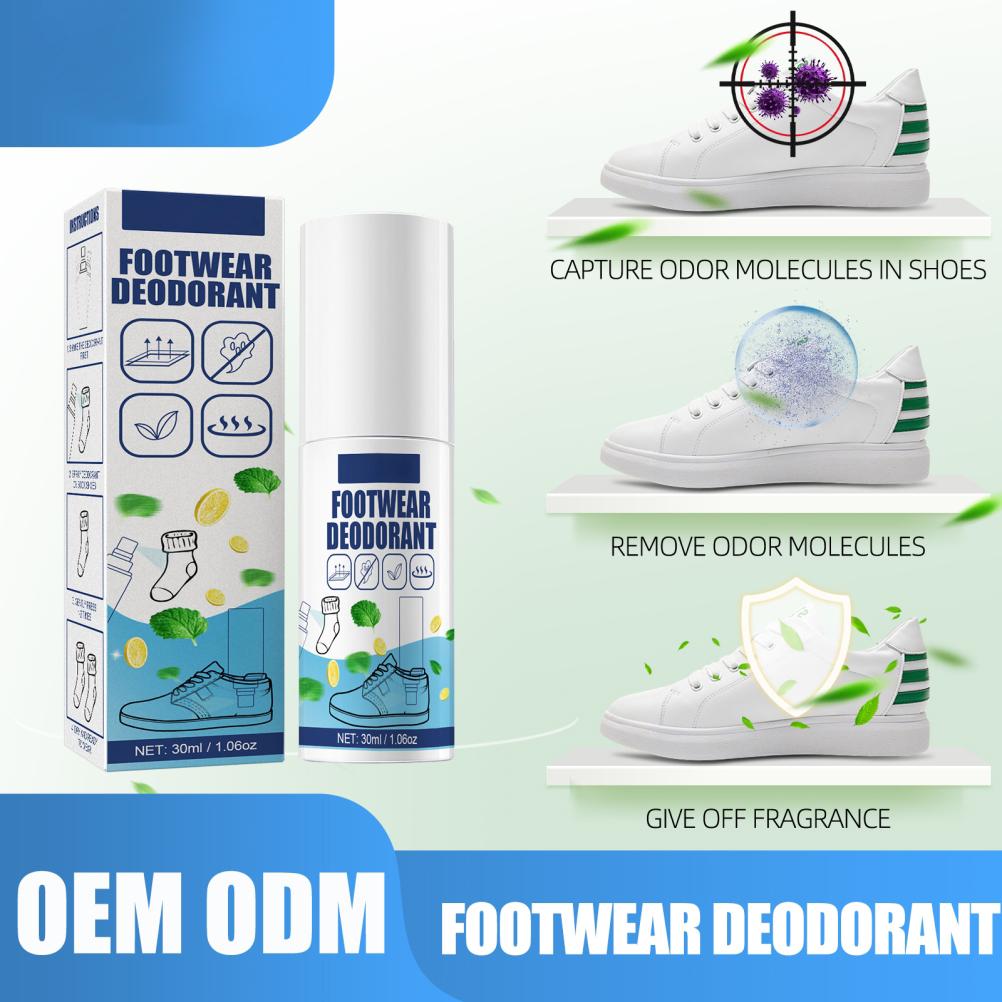 Foot Shoe Deodorant Spray Odor Destroy Agent for Feet Shoe Deodorant Spray