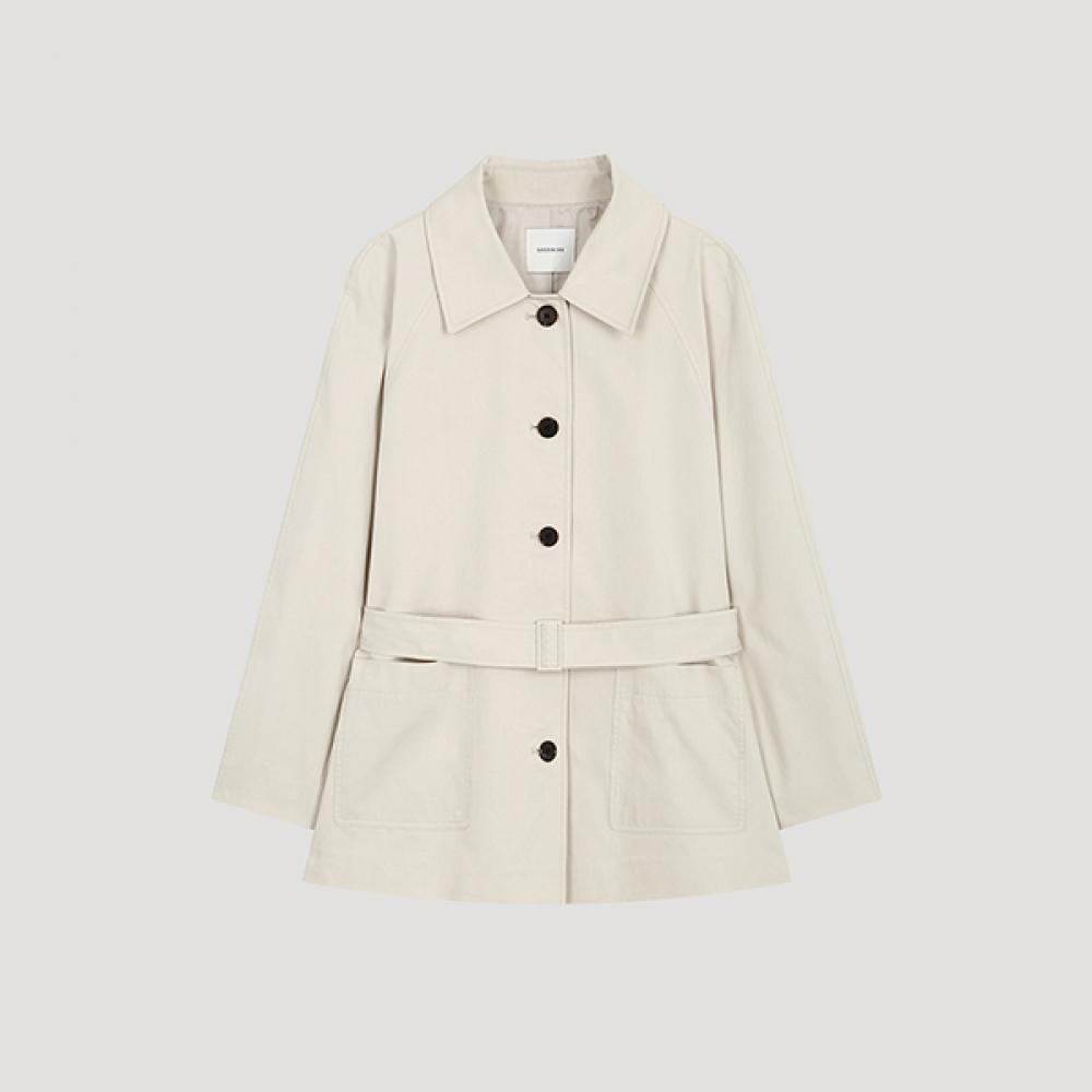 

[She S miSS] Полупальто с поясом Swwbyo12040 Cr creamy/66