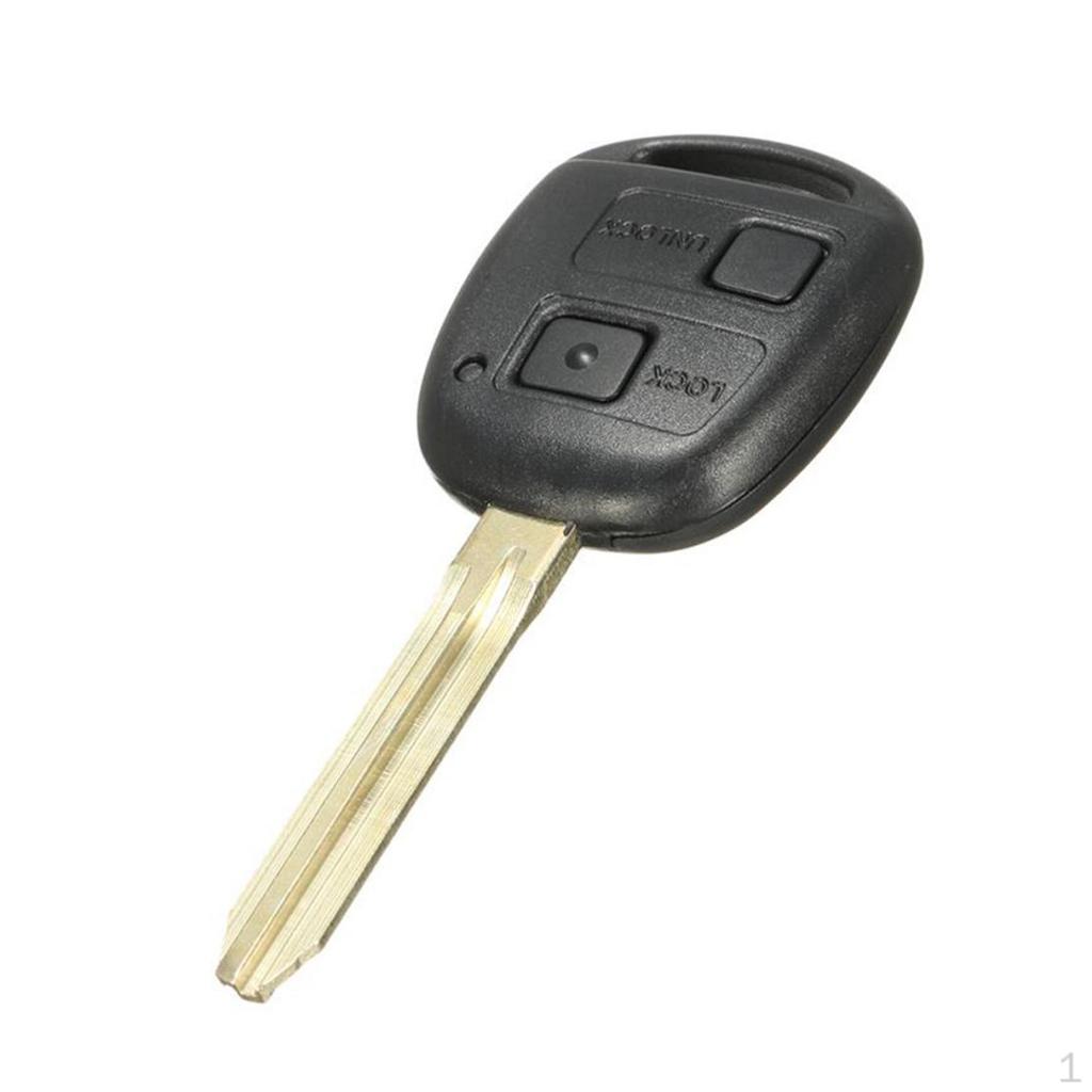 

2 Buttons Car Case 434 4D 67 Chip Replaces