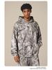 Men's Autumn 2025 Y2K Camouflage Hoodie - American Trendy Desert Tree Branch Design