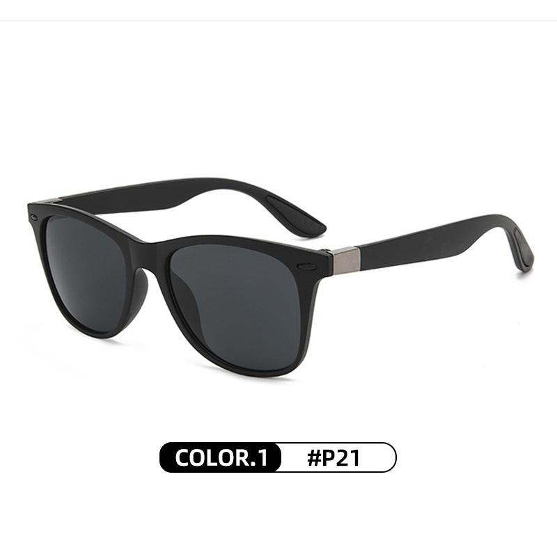 

Мужские классические поляризационные солнцезащитные очки для вождения, езды и занятий спортом на открытом воздухе чёрный