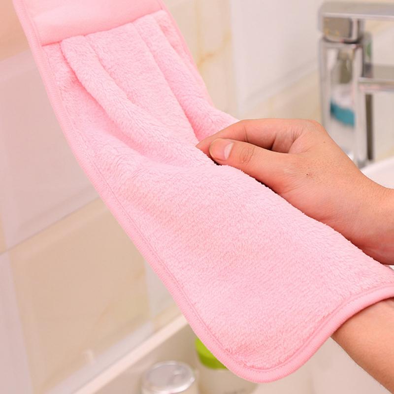 Korallvlies Wasserabsorbierendes Wischtuch Handtuch Küchentuch Badezimmer Handtuch