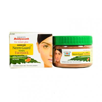 Neem-Pulver-Gesichtsmaske (50 g), Neem Guard Kräuter-Gesichtspackung, Baidyanath