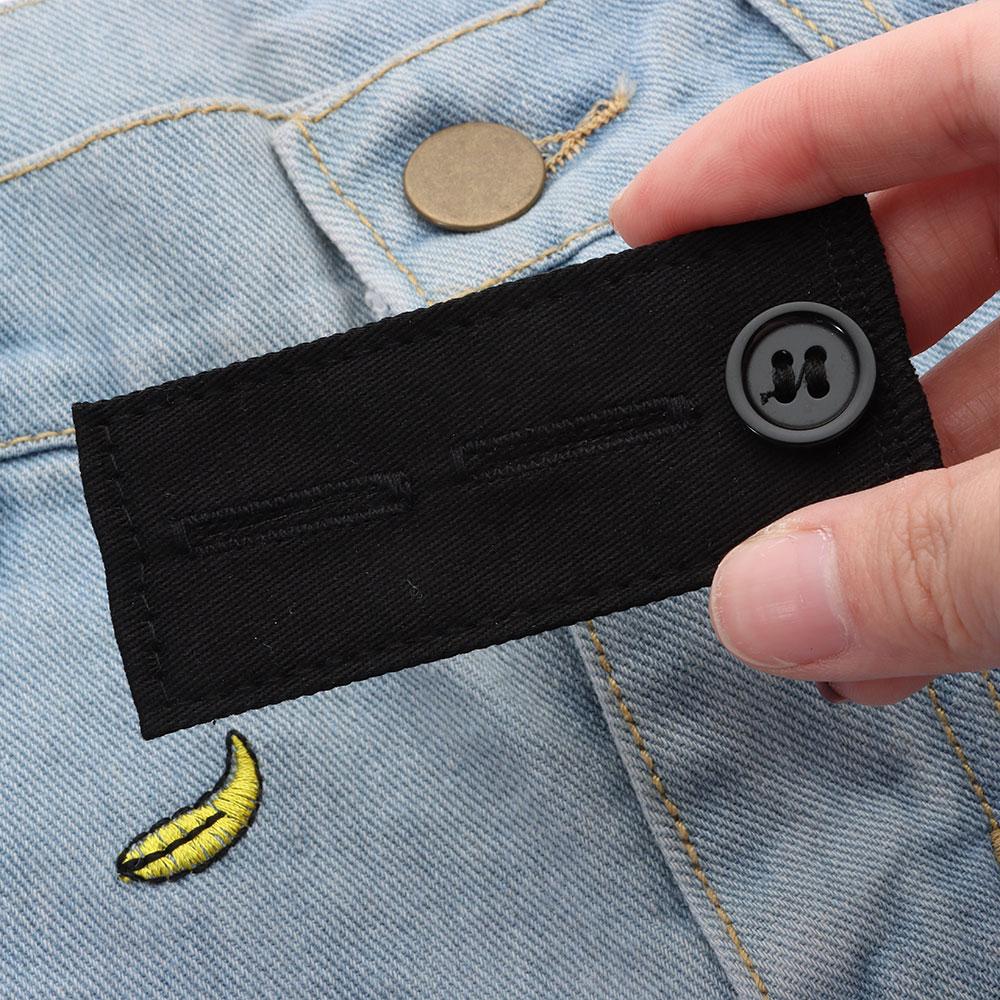 Jeans Unisex Maternity Hooks Trousers Button Waist Band Pant Extender Belt Waist Extenders