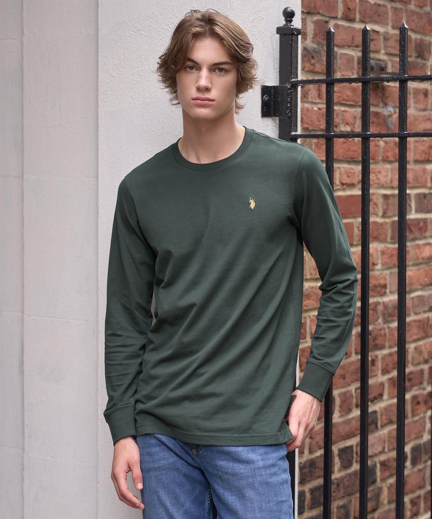 USPOLOASSN Cotton Round T-Shirt_Green