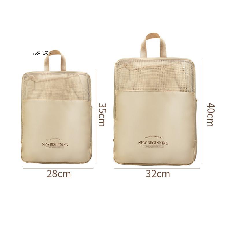 Travel Compression Packing Cube Set - Luggage Organizer for Carry on Essential Compression Storage Bag for Easy Travel