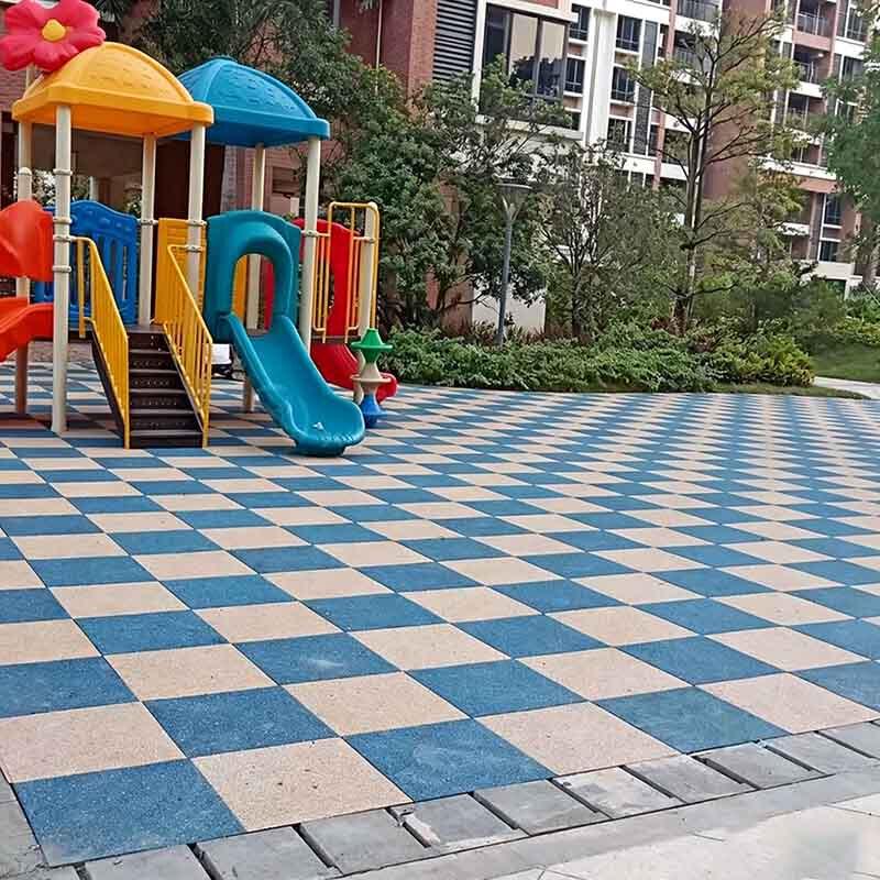 Outdoor Anti-Slip Rubber Playground & Fitness Mat