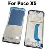 For Xiaomi Poco X5 LCD Front Frame Housing Middle Frame Bezel Plate Replacement