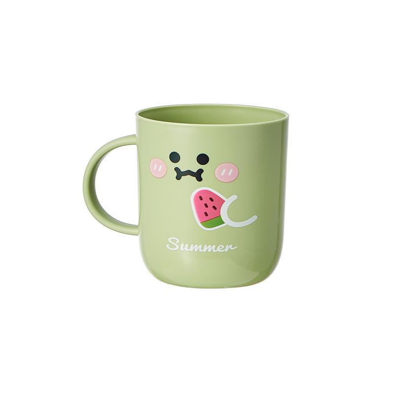 Cartoon Toothbrush Cup Bathroom Mouthwash Cup Cute Toothbrush Holder Plastic Household Toileting Cup Bathroom Accessories