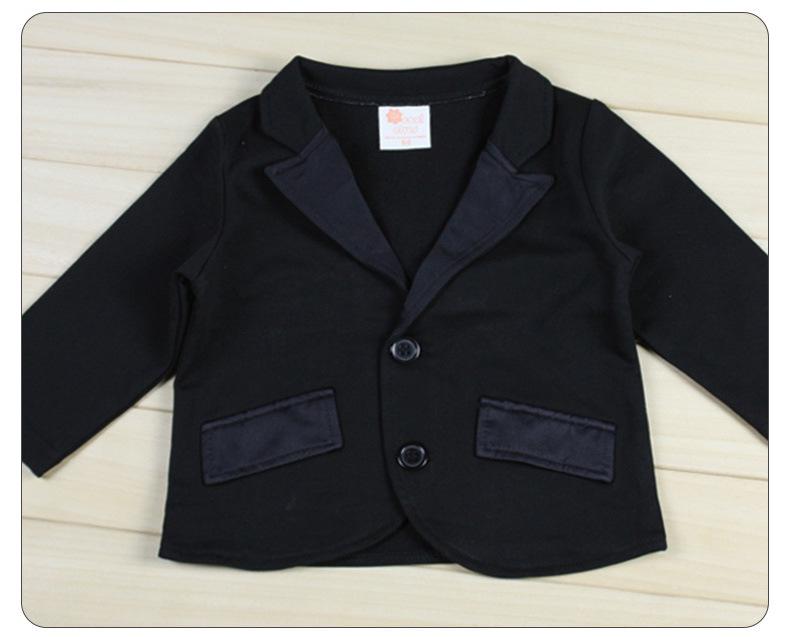 Autumn Newborn Gentleman Long Sleeve Romper for Baby's First Birthday