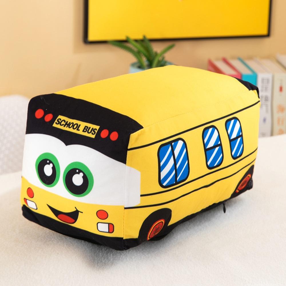 Printed Transportation Series Throw Pillow Car Doll Rag Doll Grab Machine Doll Children's Birthday Gift