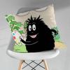 France BBarbapapa Art Throw Pillow Case Living Room Sofa Cushion Cover For Home Bedroom Decoration Protector